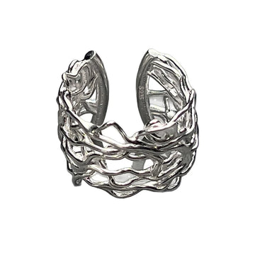DAIIIBABYYY  -  Irregular Hollow Geometric Rings For Women Couples New Trendy Personality Simple Creative Design Party Jewelry Gifts